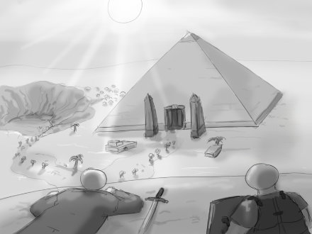 pyramide sklaven med