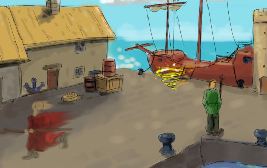 Hafen usul flieht med